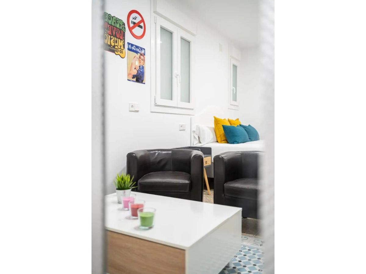 Acogedor Y Silencioso Estudio M1 Embajadores Madrid Exteriér fotografie