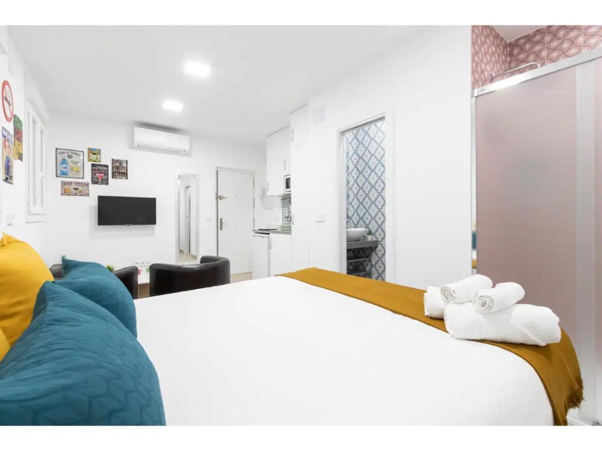 Acogedor Y Silencioso Estudio M1 Embajadores Madrid Exteriér fotografie