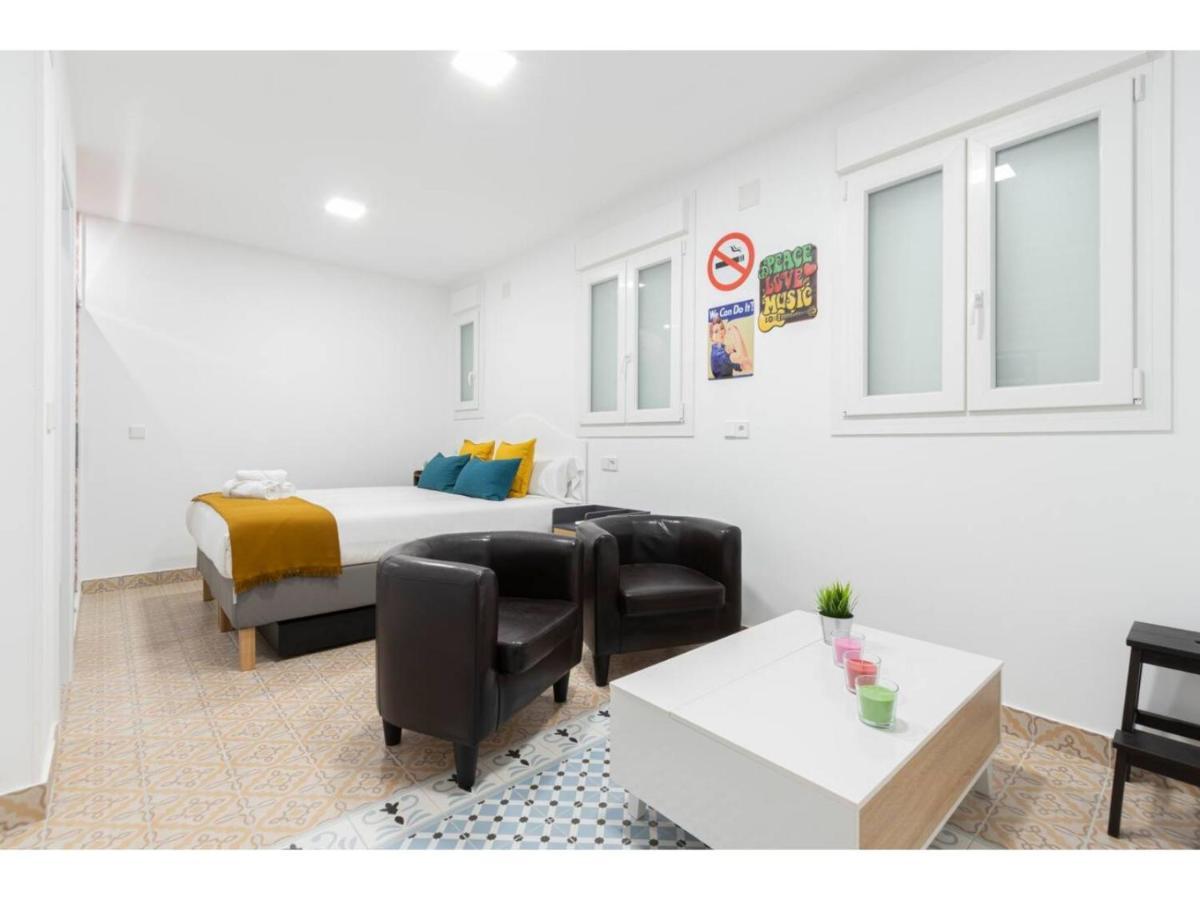 Acogedor Y Silencioso Estudio M1 Embajadores Madrid Exteriér fotografie