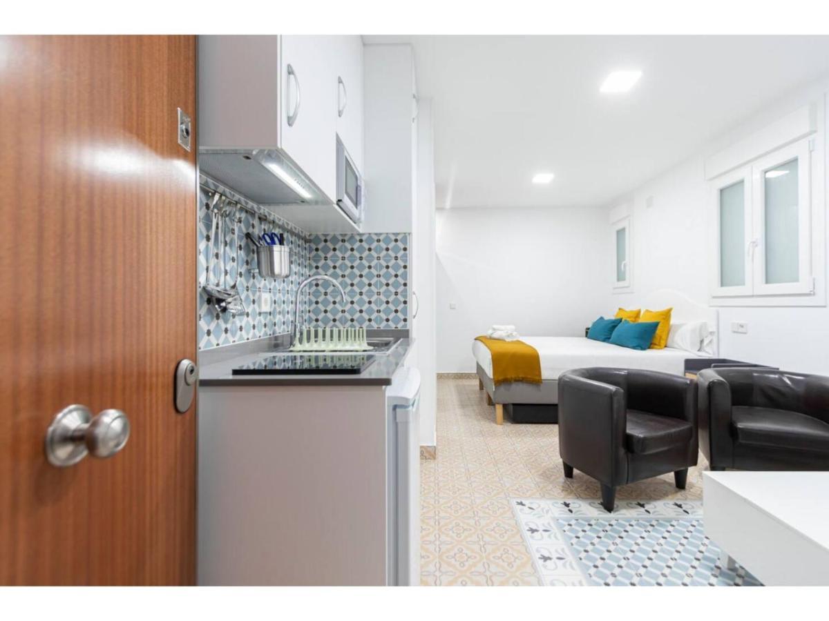 Acogedor Y Silencioso Estudio M1 Embajadores Madrid Exteriér fotografie
